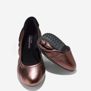 Cole Haan Studio Grand Ballet Flat in Metallic